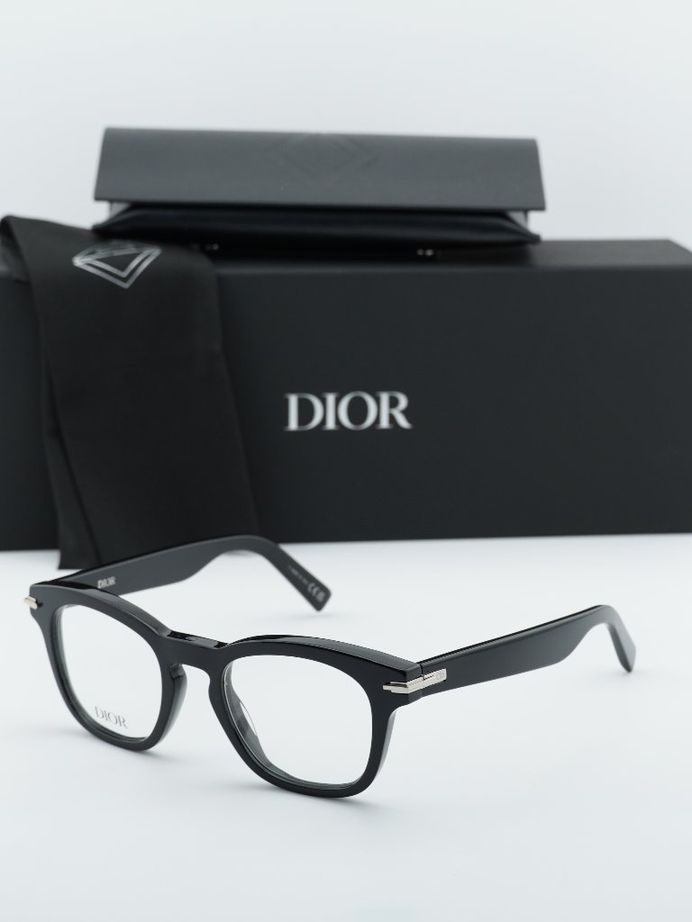 Dior Diorblacksuito S21i 1000 Square Eyeglasses 49mm - Black